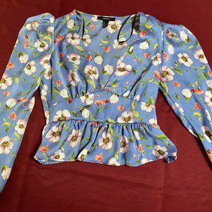 Floral Long Sleeve Blouse